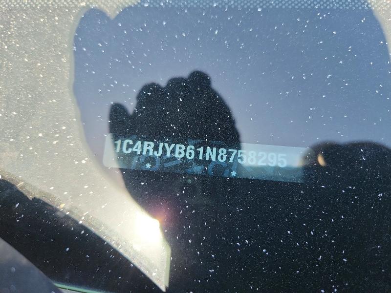 Продаж на аукціоні авто 2022 Jeep Grand Cherokee, vin: 1C4RJYB61N8758295, номер лоту: 61773856