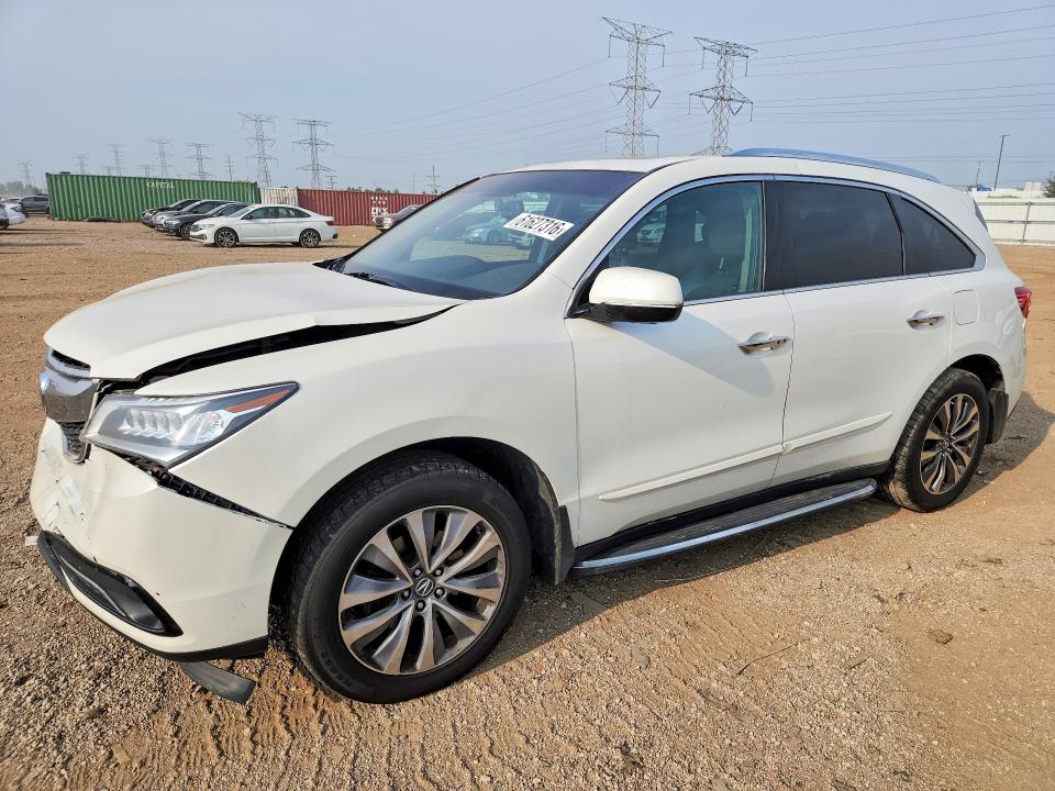Продажа на аукционе авто 2014 Acura Mdx, vin: 5FRYD4H41EB027303, номер лота: 61627316