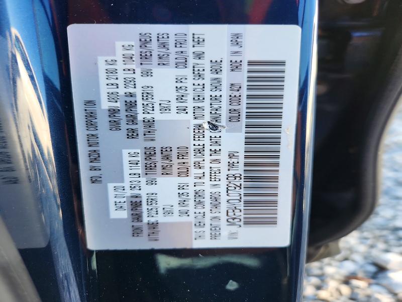 2020 Mazda Cx-5 მანქანა იყიდება აუქციონზე, vin: JM3KFBAY0L0792198, აუქციონის ნომერი: 62307506