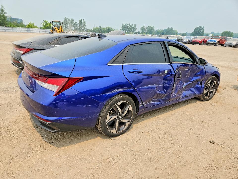 2021 Hyundai Elantra მანქანა იყიდება აუქციონზე, vin: KMHLN4AG1MU163249, აუქციონის ნომერი: 61512776