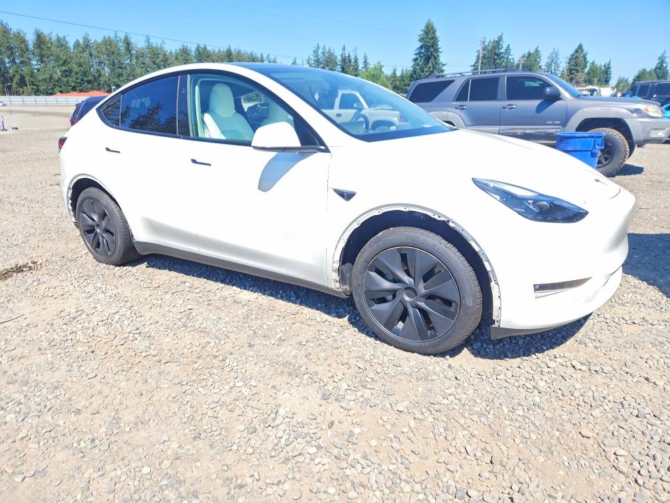61796956 :رقم المزاد ، 7SAYGAEEXSF299383 vin ، 2025 Tesla Model Y مزاد بيع