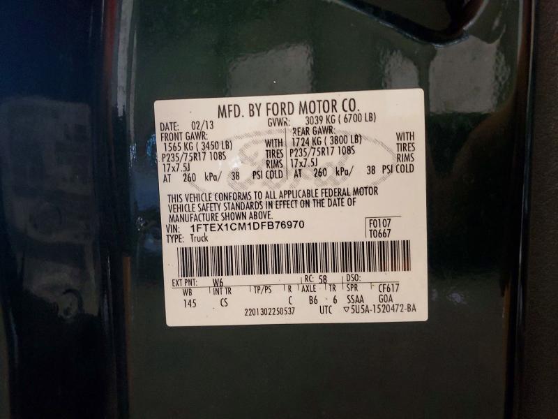 Продажа на аукционе авто 2013 Ford F150, vin: 1FTEX1CM1DFB76970, номер лота: 60057806