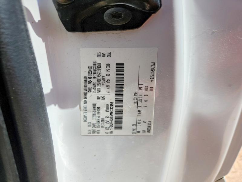 2021 Ford F450 მანქანა იყიდება აუქციონზე, vin: 1FDUF4GT5MEC12498, აუქციონის ნომერი: 62424146