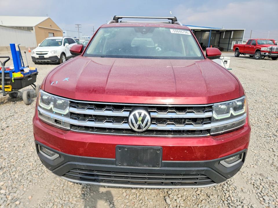 59846796 :رقم المزاد ، 1V2MR2CA5KC526650 vin ، 2019 Volkswagen Atlas مزاد بيع