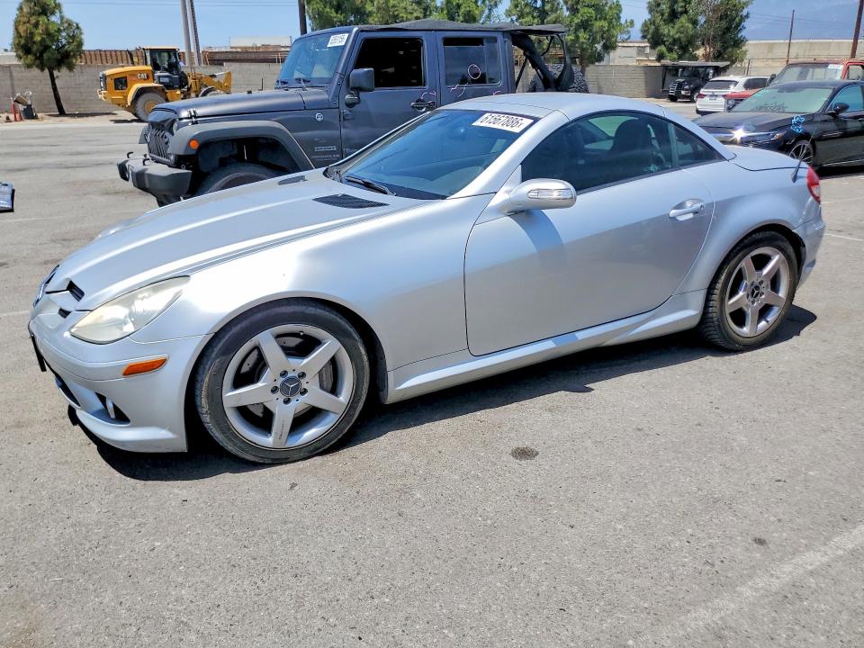 2005 Mercedes-benz Slk მანქანა იყიდება აუქციონზე, vin: WDBWK56F15F061177, აუქციონის ნომერი: 61567886