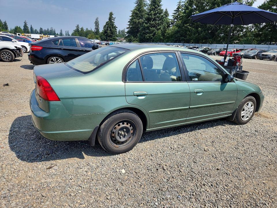 Aukcja sprzedaży 2003 Honda Civic, vin: 2HGES16613H597680, numer aukcji: 61953006