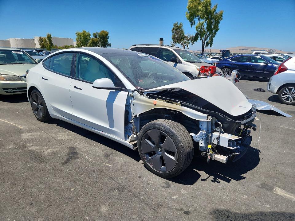 Продаж на аукціоні авто 2021 Tesla Model 3, vin: 5YJ3E1EA2MF019016, номер лоту: 60811116