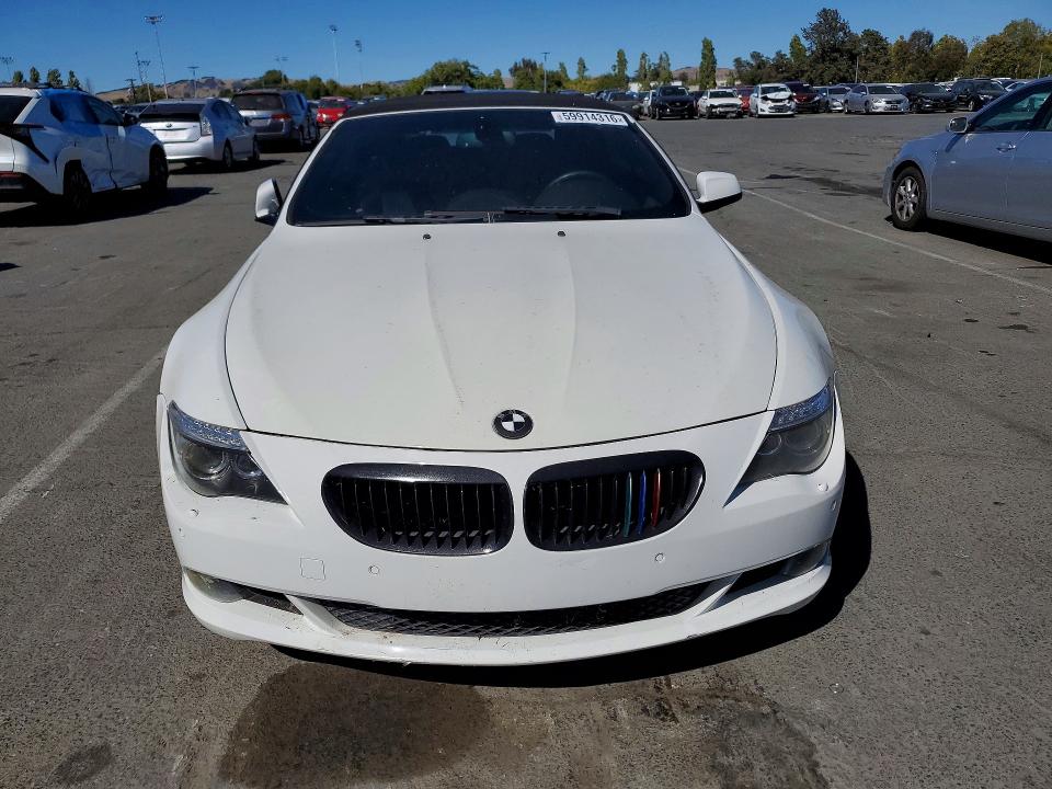 2010 Bmw 650 მანქანა იყიდება აუქციონზე, vin: WBAEB5C51AC225982, აუქციონის ნომერი: 59914316