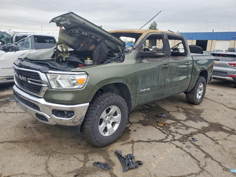 2021 Ram 1500 მანქანა იყიდება აუქციონზე, vin: 1C6SRFFT6MN786387, აუქციონის ნომერი: 59804326