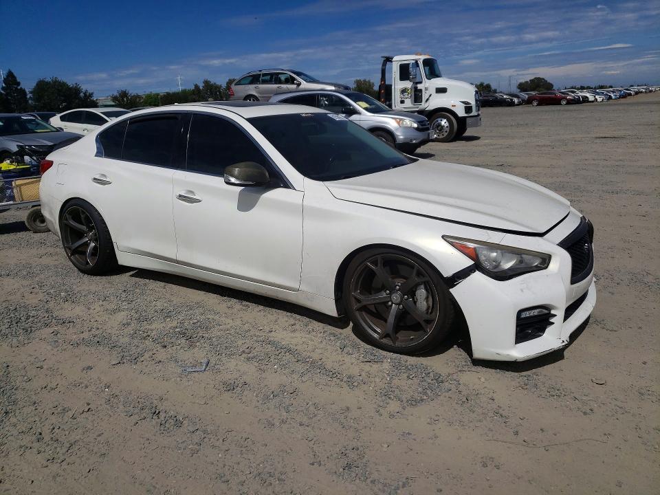 2014 Infiniti Q50 მანქანა იყიდება აუქციონზე, vin: JN1BV7AP4EM685816, აუქციონის ნომერი: 61535276