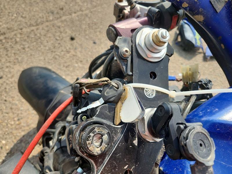 56654006 :رقم المزاد ، JYARJ12E16A008920 vin ، 2006 Yamaha Yzfr6 مزاد بيع