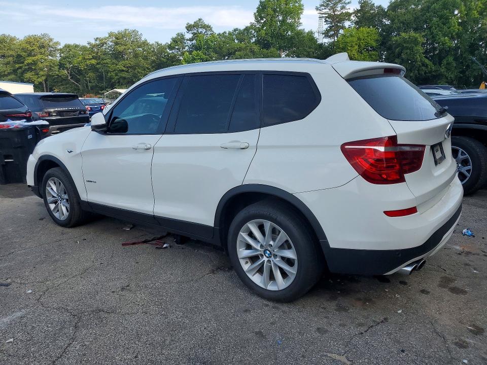 2017 Bmw X3 მანქანა იყიდება აუქციონზე, vin: 5UXWZ7C3XH0V93620, აუქციონის ნომერი: 60304306
