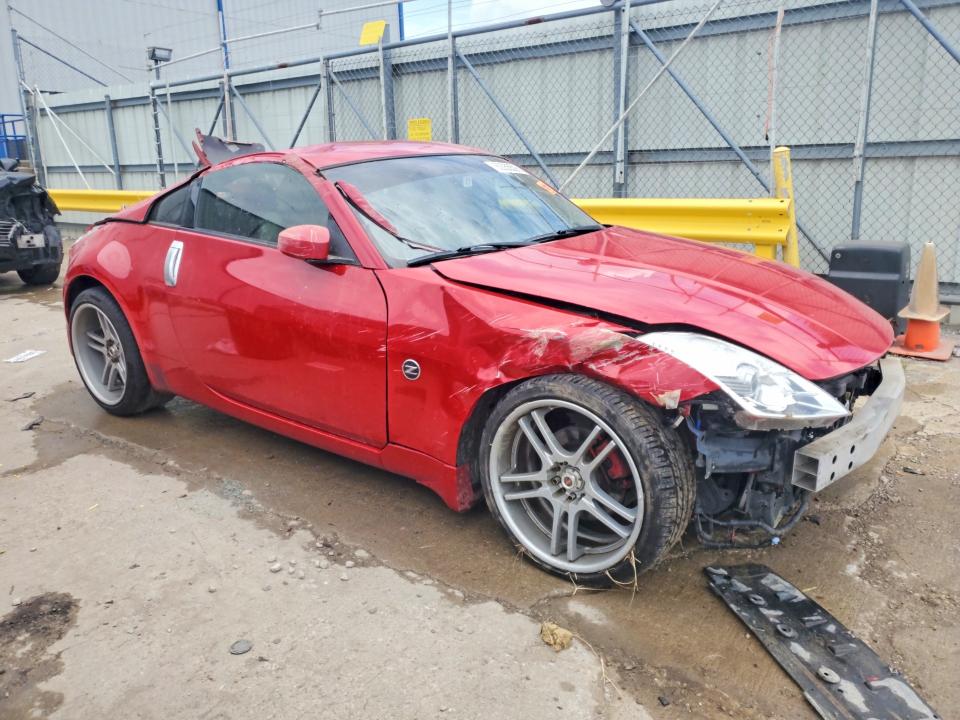 60055506 :رقم المزاد ، JN1AZ34E83T015109 vin ، 2003 Nissan 350z مزاد بيع