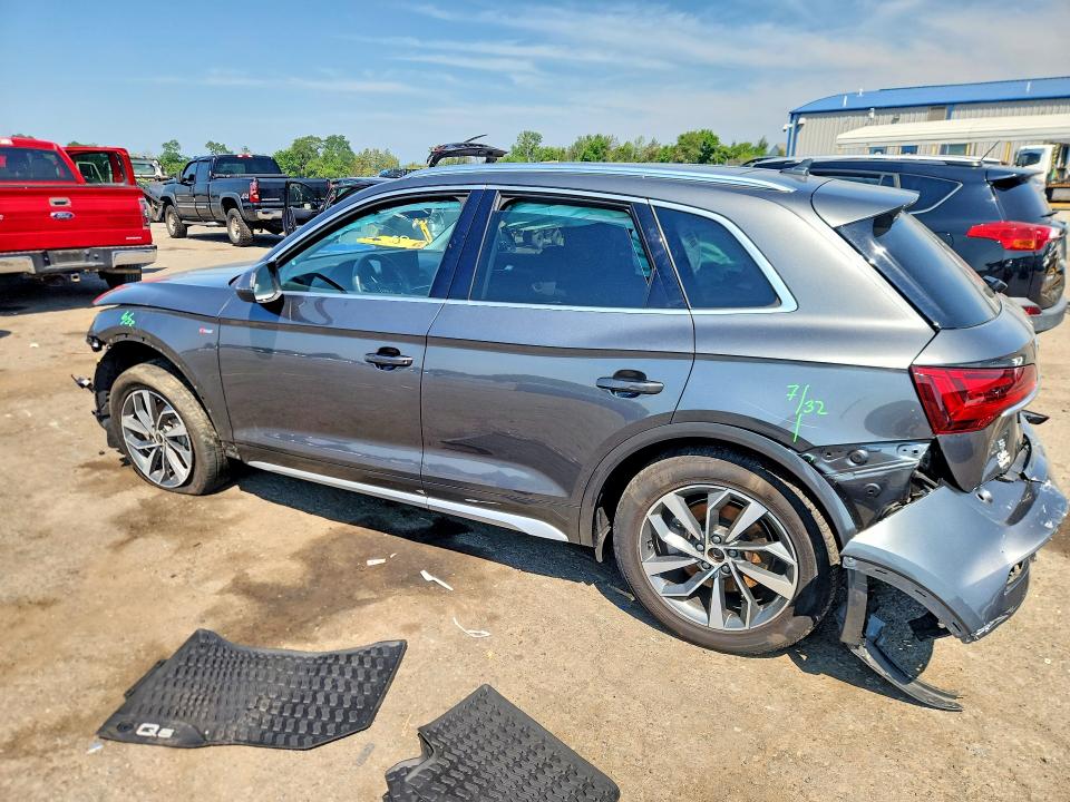 2023 Audi Q5 მანქანა იყიდება აუქციონზე, vin: WA1GAAFY7P2091338, აუქციონის ნომერი: 61121756