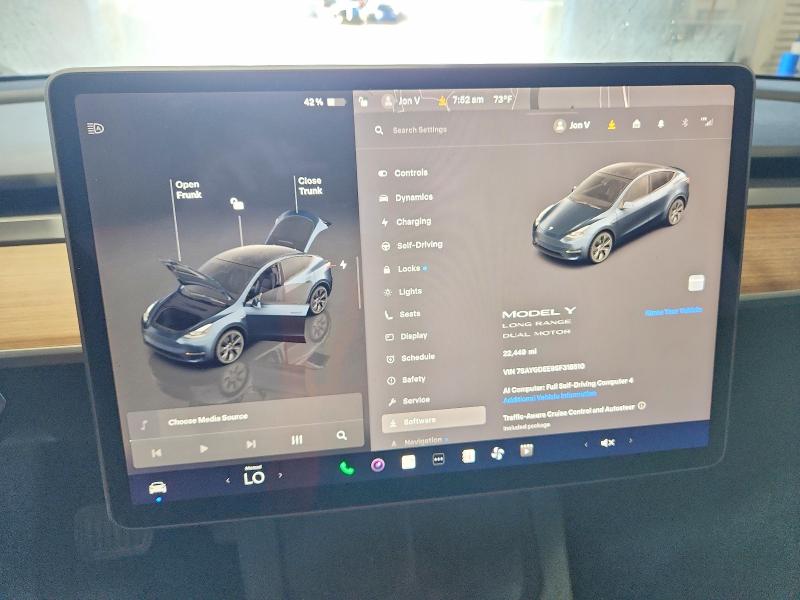 59997956 :رقم المزاد ، 7SAYGDEE9SF318510 vin ، 2025 Tesla Model Y مزاد بيع
