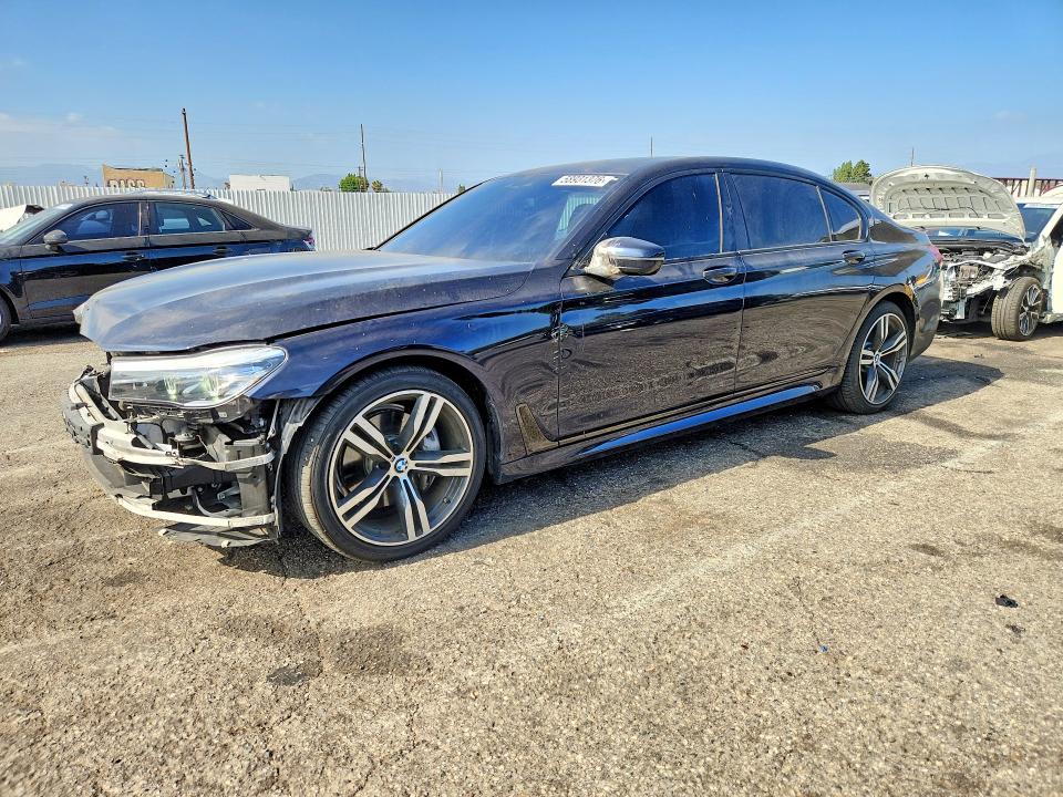 2018 Bmw 740 მანქანა იყიდება აუქციონზე, vin: WBA7E2C51JG741976, აუქციონის ნომერი: 58931376