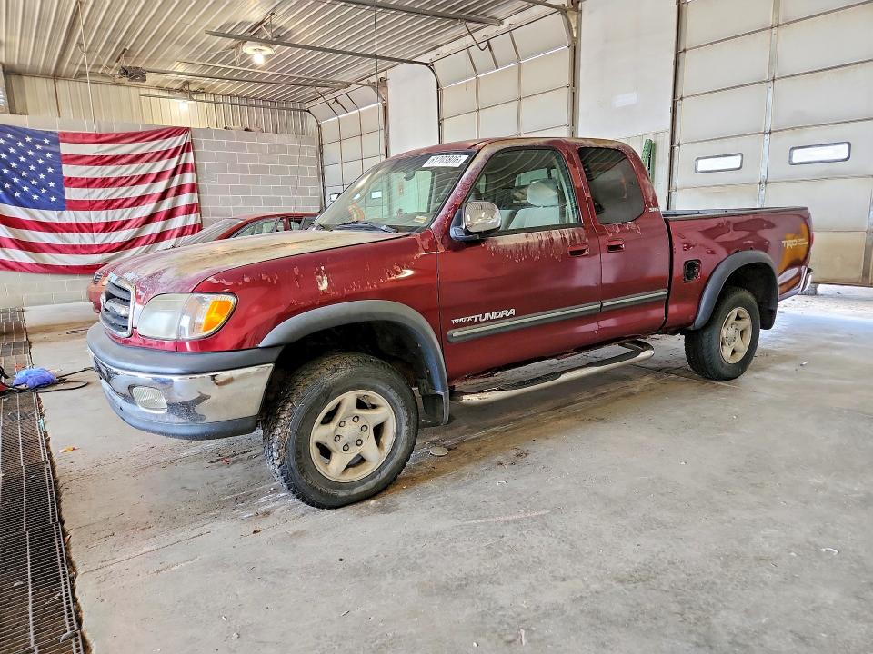 2001 Toyota Tundra მანქანა იყიდება აუქციონზე, vin: 5TBBT441X1S155592, აუქციონის ნომერი: 61203806