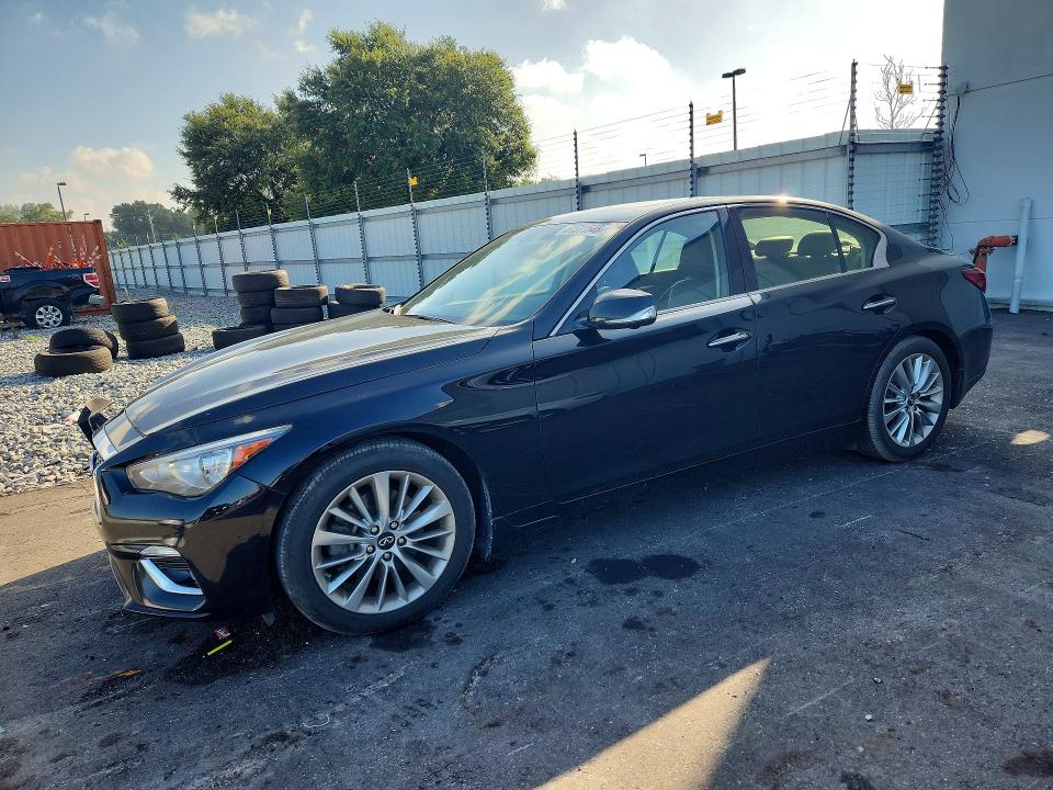 2021 Infiniti Q50 მანქანა იყიდება აუქციონზე, vin: JN1EV7BP7MM700903, აუქციონის ნომერი: 61511546