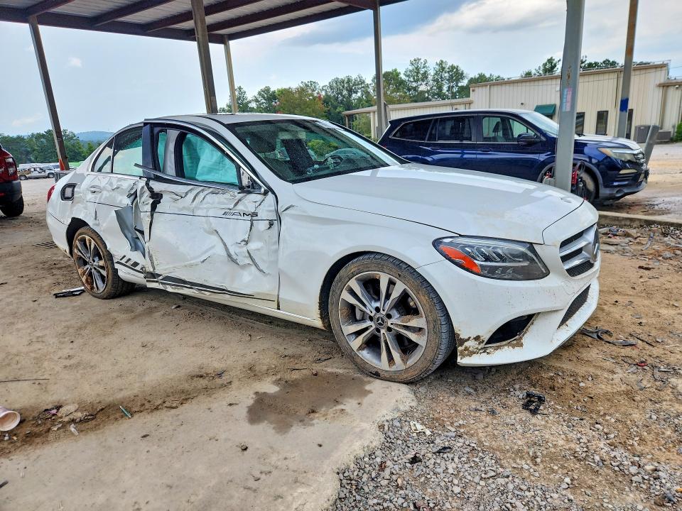 2019 Mercedes-benz C მანქანა იყიდება აუქციონზე, vin: 55SWF8DB1KU308333, აუქციონის ნომერი: 59696746