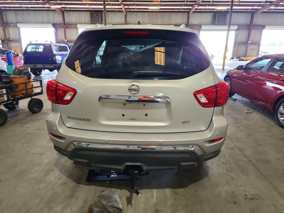 2017 Nissan Pathfinder მანქანა იყიდება აუქციონზე, vin: 5N1DR2MN2HC677775, აუქციონის ნომერი: 60957336