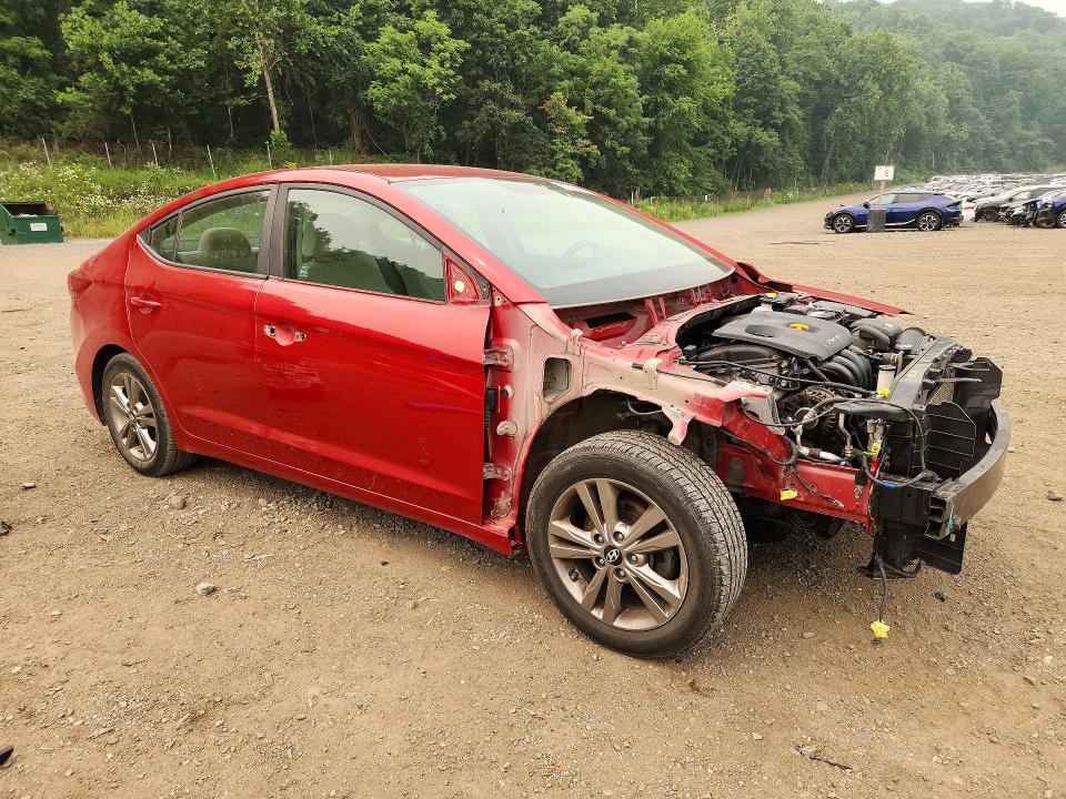 Продаж на аукціоні авто 2017 Hyundai Elantra, vin: KMHD84LF3HU076538, номер лоту: 61546996
