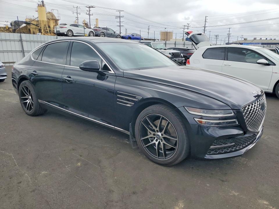 59666626 :رقم المزاد ، KMTGB4SC8NU112618 vin ، 2022 Genesis G80 مزاد بيع