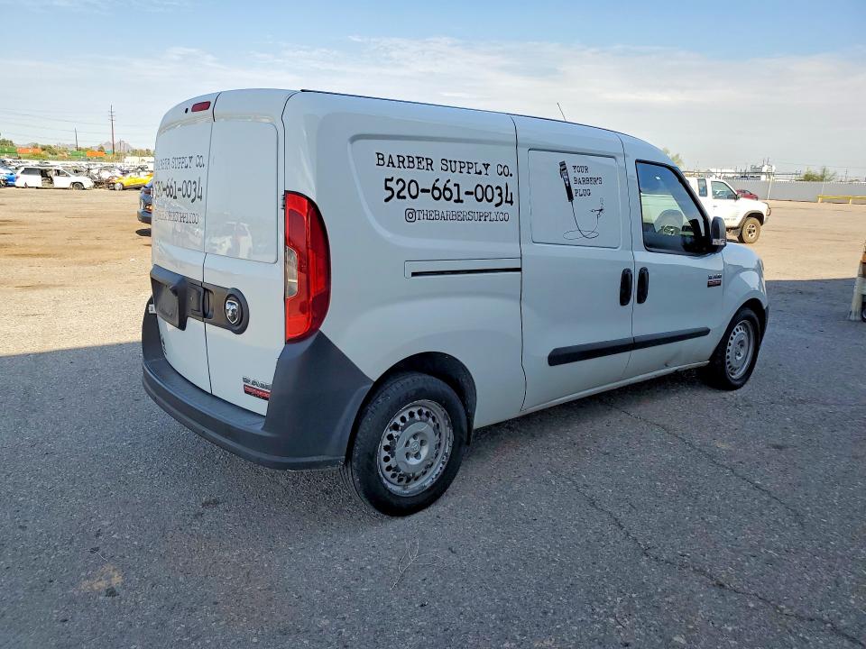 60164266 :رقم المزاد ، ZFBERFAB5H6F46788 vin ، 2017 Ram Promaster City مزاد بيع