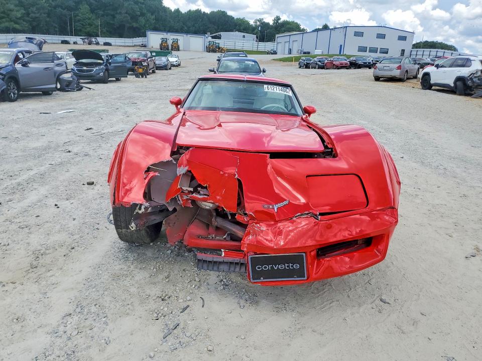 1980 Chevrolet Corvette მანქანა იყიდება აუქციონზე, vin: 1Z878AS425831, აუქციონის ნომერი: 61211406
