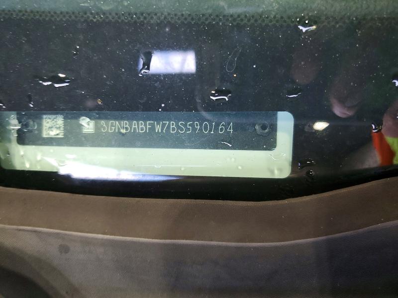 61363816 :رقم المزاد ، 3GNBABFW7BS590164 vin ، 2011 Chevrolet Hhr مزاد بيع