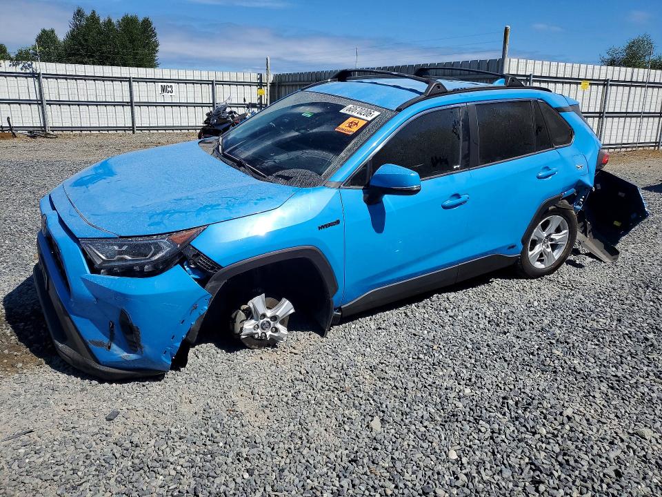 Aukcja sprzedaży 2020 Toyota Rav4 Hybrid, vin: 2T3RWRFVXLW086186, numer aukcji: 60670206