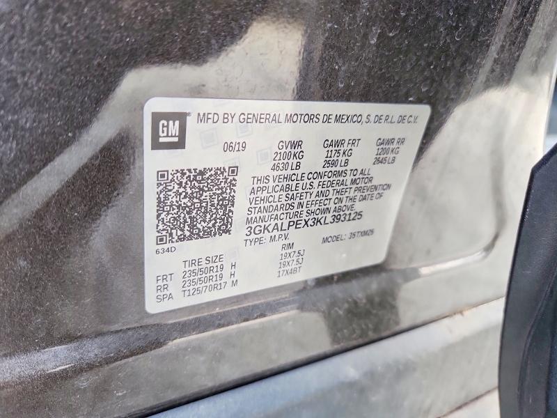 Продажа на аукционе авто 2019 Gmc Terrain, vin: 3GKALPEX3KL393125, номер лота: 62230246