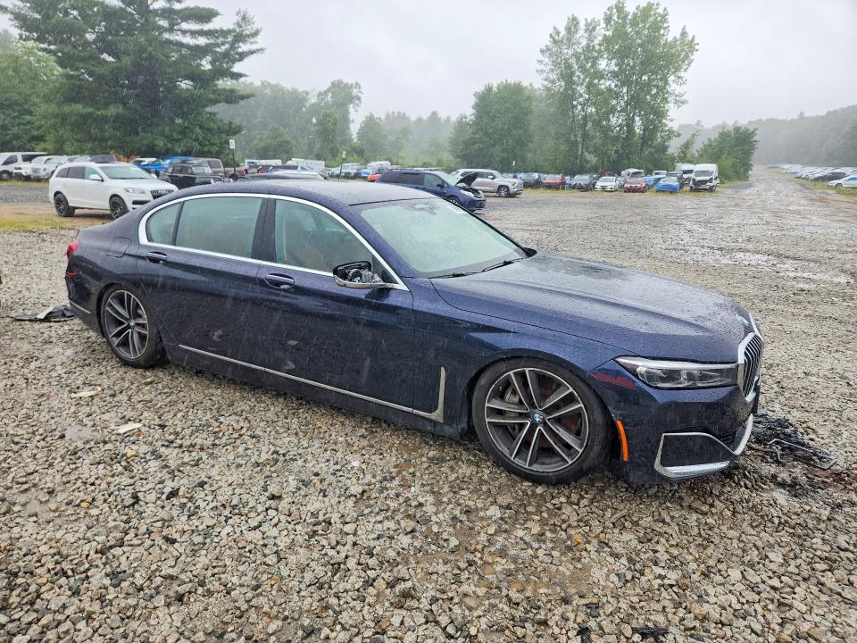 2020 Bmw 750 მანქანა იყიდება აუქციონზე, vin: WBA7U2C09LBM62153, აუქციონის ნომერი: 63098916