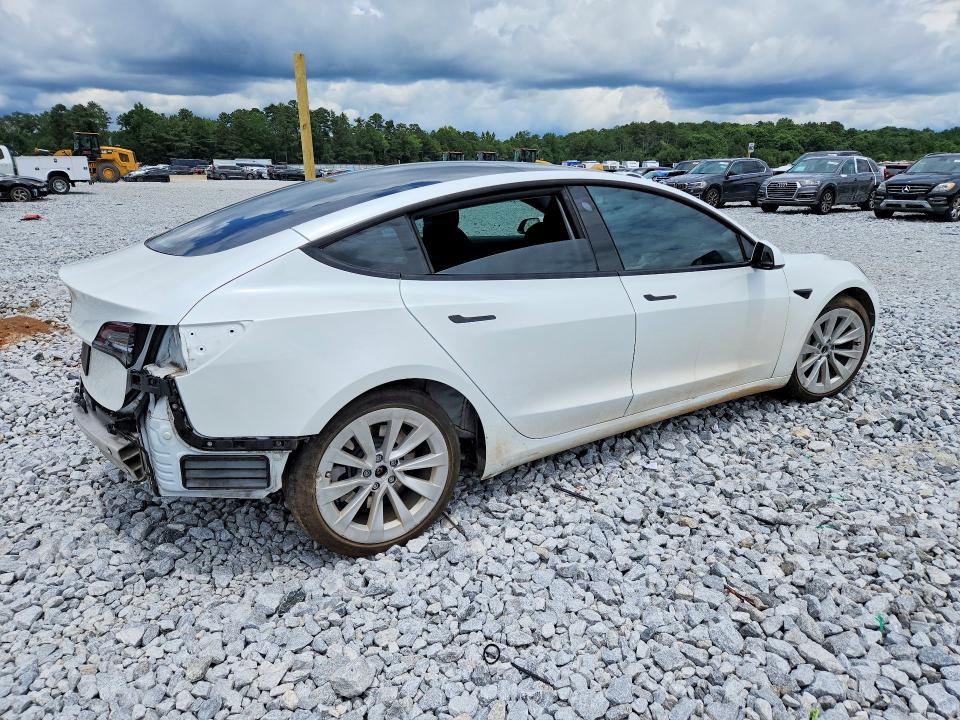 2021 Tesla Model 3 მანქანა იყიდება აუქციონზე, vin: 5YJ3E1EAXMF017787, აუქციონის ნომერი: 60496766