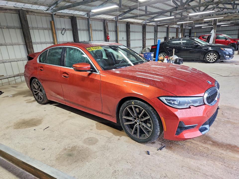 2021 Bmw 330i მანქანა იყიდება აუქციონზე, vin: 3MW5R1J04M8C03143, აუქციონის ნომერი: 62244406