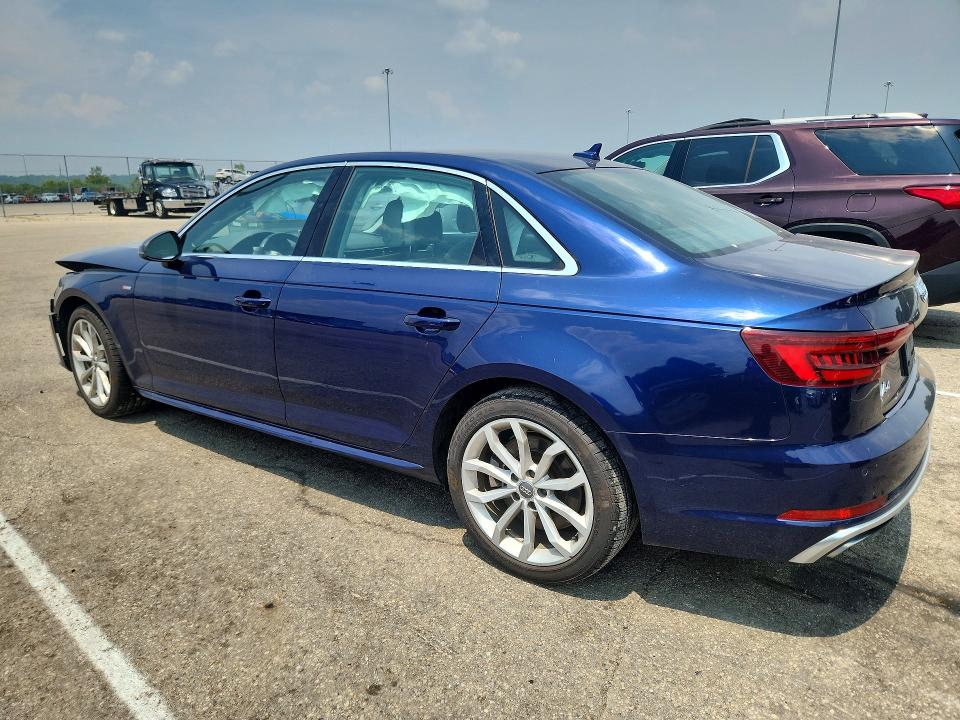 Продаж на аукціоні авто 2019 Audi A4, vin: WAUENAF49KN005854, номер лоту: 59403866