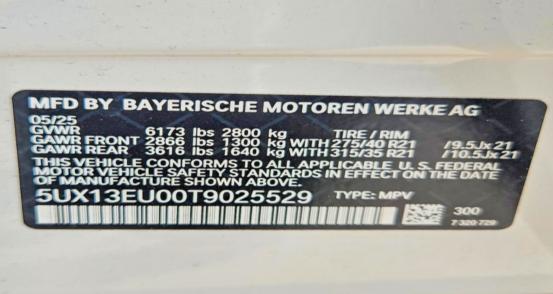Продажа на аукционе авто 2026 Bmw X5, vin: 5UX13EU00T9025529, номер лота: 62810076