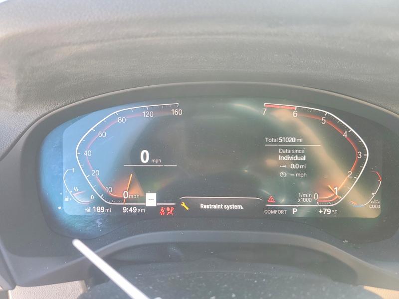 2020 Bmw X3 მანქანა იყიდება აუქციონზე, vin: 5UXTY5C01L9B91914, აუქციონის ნომერი: 62312386