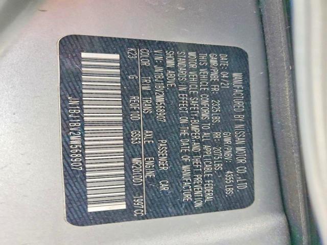 Aukcja sprzedaży 2021 Nissan Rogue Sport, vin: JN1BJ1BV2MW568907, numer aukcji: 62153976