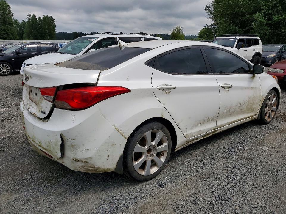 2013 Hyundai Elantra მანქანა იყიდება აუქციონზე, vin: 5NPDH4AEXDH215941, აუქციონის ნომერი: 57977886