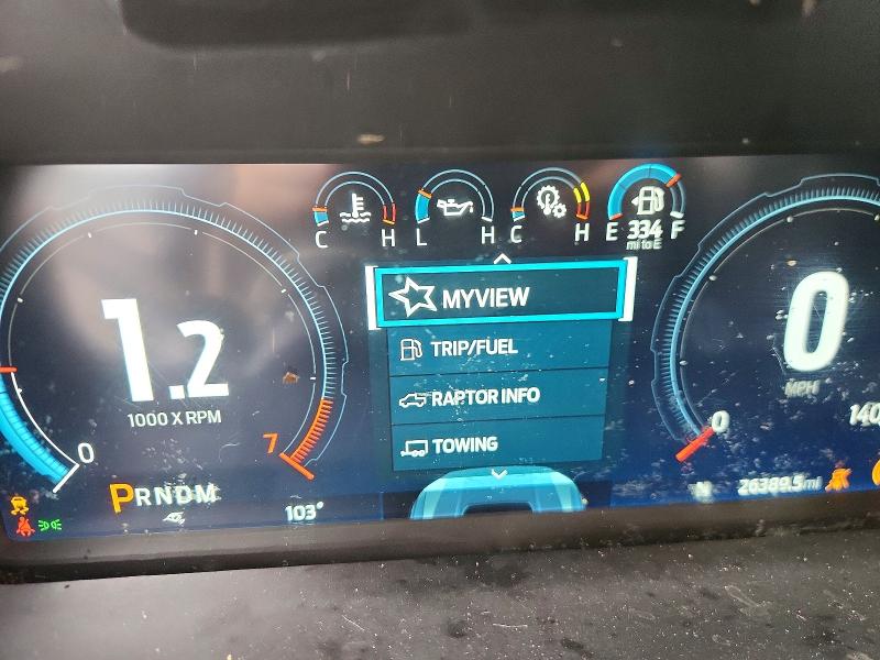 54613086 :رقم المزاد ، 1FTFW1RG3NFC43014 vin ، 2022 Ford F150 مزاد بيع