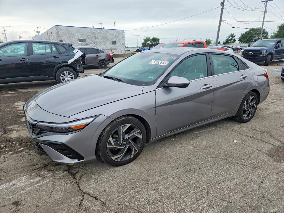 2024 Hyundai Elantra მანქანა იყიდება აუქციონზე, vin: KMHLP4DG8RU834378, აუქციონის ნომერი: 63409776