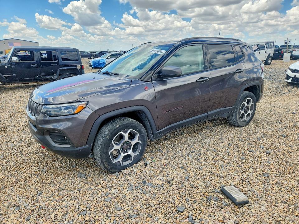 Продаж на аукціоні авто 2022 Jeep Compass, vin: 3C4NJDDB6NT125424, номер лоту: 60939976