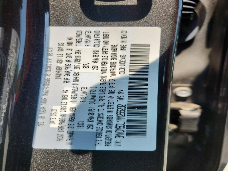 60996386 :رقم المزاد ، 3MVDMBDL1MM266232 vin ، 2021 Mazda Cx-30 مزاد بيع