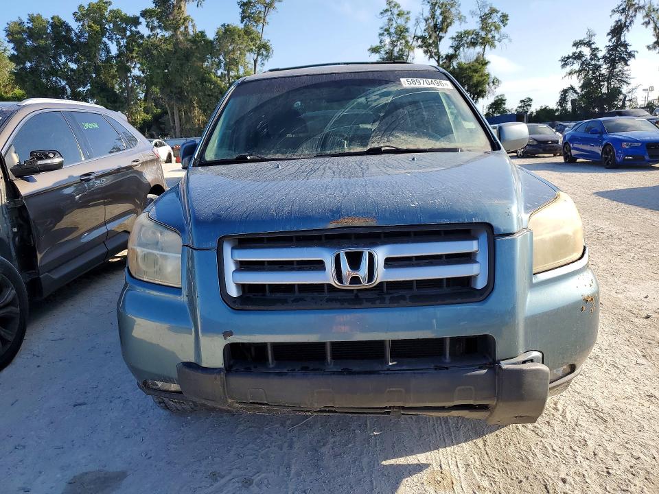 2007 Honda Pilot მანქანა იყიდება აუქციონზე, vin: 5FNYF28437B009419, აუქციონის ნომერი: 58970496