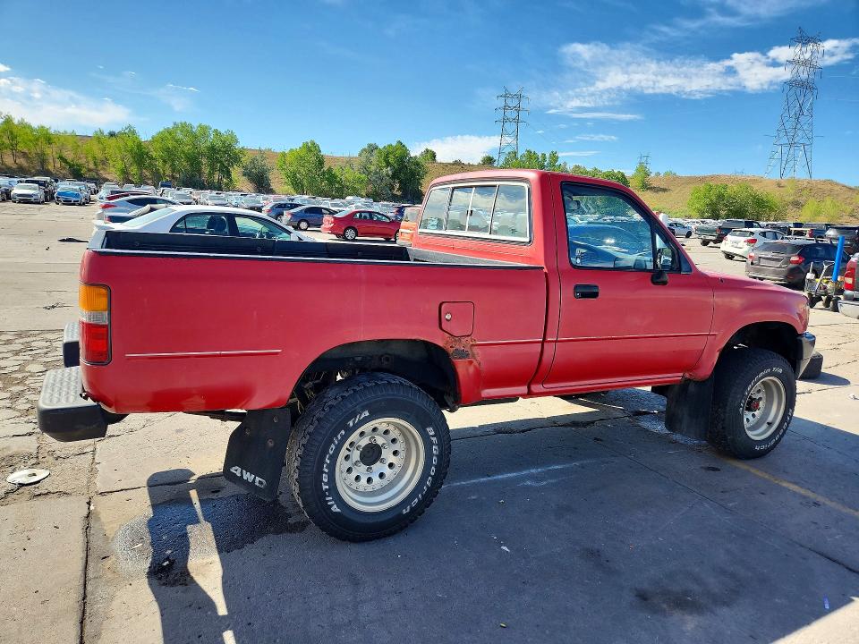 60665656 :رقم المزاد ، JT4VN01D0K2001536 vin ، 1989 Toyota Pickup مزاد بيع