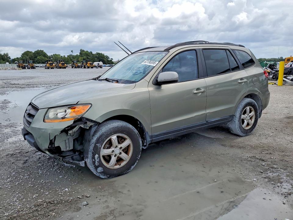 63196966 :رقم المزاد ، 5NMSG13DX8H180592 vin ، 2008 Hyundai Santa Fe مزاد بيع