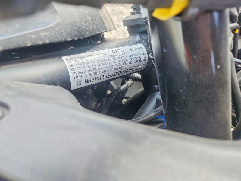 2025 Yamaha Yfz320 მანქანა იყიდება აუქციონზე, vin: MH3RH25E0SK004820, აუქციონის ნომერი: 60257006
