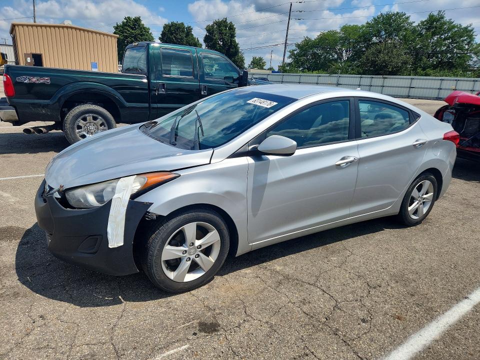 63148176 :رقم المزاد ، 5NPDH4AE6DH316202 vin ، 2013 Hyundai Elantra مزاد بيع