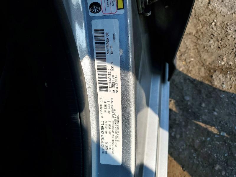 60267956 :رقم المزاد ، 1C3CCBCG4EN191512 vin ، 2014 Chrysler 200 مزاد بيع