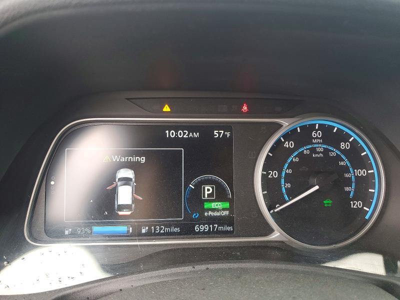 61006246 :رقم المزاد ، 1N4AZ1CP8JC314672 vin ، 2018 Nissan Leaf مزاد بيع